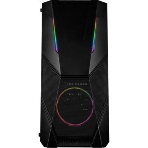 Inter-Tech IT-3303 Hornet RGB | Midi Tower Case | Zwart - Afbeelding 3