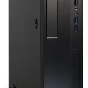 Inter-Tech IT-502 | Mini Tower Case | Zwart - Afbeelding 1