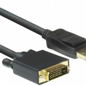 ACT AC7505 | DisplayPort naar DVI Kabel | 1,8 m | M/M - Afbeelding 1