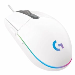 Logitech G102 LightSync | Gaming Muis | Rechtshandig | USB-A | 8000 DPI | Wit - Afbeelding 1