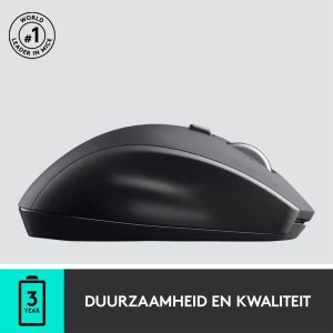 Logitech Marathon M705 | Draadloze Muis | Rechtshandig | RF | 1000 DPI | Zwart - Afbeelding 7