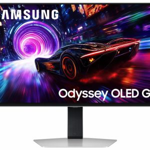 Samsung Odyssey G8 OLED 27" | 4K QD-OLED | 240Hz | 0.03ms | Gaming Monitor | Zilver - Afbeelding 1