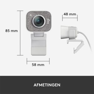 Logitech StreamCam | 1080p 60FPS USB-C Webcam met Microfoon | Wit - Afbeelding 16