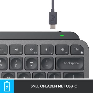 Logitech MX Keys Mini | Draadloos Verlicht Toetsenbord | QWERTY - Afbeelding 10