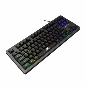 Baracuda KRILL RGB | Tenkeyless Bedraad Gaming Toetsenbord | QWERTY | Zwart - Afbeelding 5