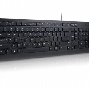 Lenovo Keyboard QWERTY | USB aansluiting | Bulk verpakking | Zwart | Gereviseerd model (resprayed) - Afbeelding 1