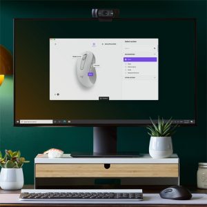 Logitech Signature M650 | Draadloze Muis | Linkshandig | RF + Bluetooth | 2000 DPI | Wit - Afbeelding 5