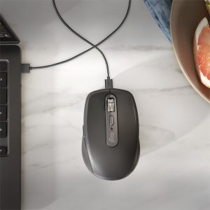 Logitech MX Anywhere 3S | Draadloze Muis | Rechtshandig | RF + Bluetooth | 8000 DPI | Grafiet - Afbeelding 5