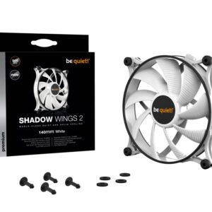 be quiet! Shadow Wings 2 | 140mm Case Fan Wit - Afbeelding 6