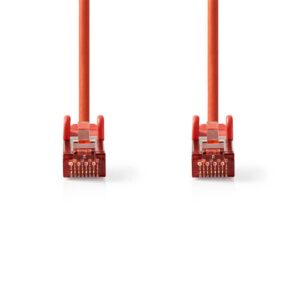 Nedis netwerkkabel | Cat6 | S/FTP (S-STP) | 2 m | Rood | CCGP85221RD20 - Afbeelding 4