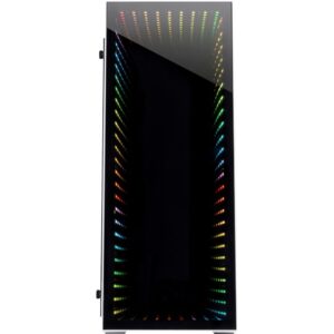 Inter-Tech X-908 Infini2 | Infinity Mirror | Tower Case | Wit - Afbeelding 3