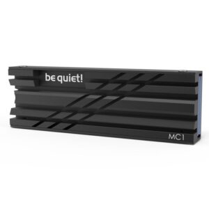 be quiet! MC1 | M.2 SSD Heatsink | Passieve Koeling | Aluminium | Zwart - Afbeelding 1