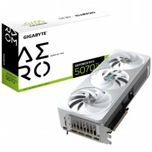 GIGABYTE GeForce RTX 5070 Ti AERO OC | 16GB GDDR7 | DLSS 4 | Videokaart | Nvidia GPU - Afbeelding 1