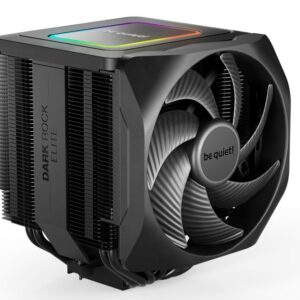be quiet! Dark Rock Elite | 280W TDP | 168mm Hoogste | 135mm Fans | CPU Luchtkoeler - Afbeelding 1
