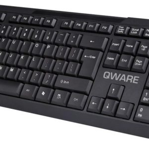 QWARE Wired Keyboard Liverpool Zwart - Afbeelding 3