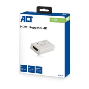 ACT AC7820 | HDMI Repeater | Plug-and-Play | Via HDMI - Afbeelding 5
