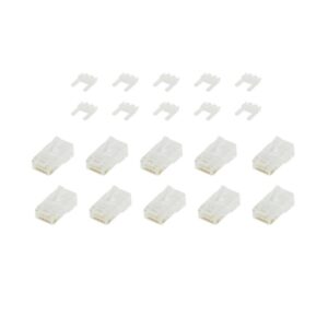 ACT AC4115 UTP Cat6 Modulaire Connector | RJ45 | Zip Bag Verpakking - Afbeelding 5