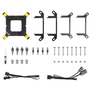 AZZA Pyramid 240mm ARGB PWM | All-in-One CPU Waterkoeler - Afbeelding 5