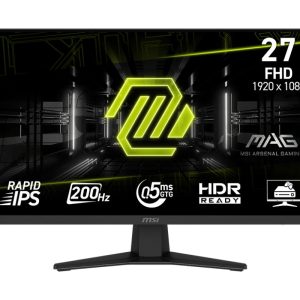 MSI MAG 274F | 27" | Full HD IPS | 200 Hz | DisplayPort | HDMI | Gaming Monitor | Zwart - Afbeelding 1