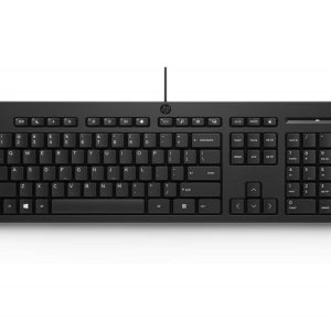 HP 125 | Bedraad Toetsenbord | USB | QWERTY US International | Zwart - Afbeelding 1