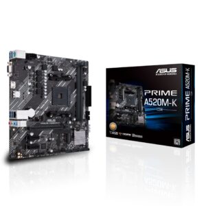 ASUS PRIME A520M-K | Socket AM4 | AMD A520M-K | 2xDDR4 | Micro-ATX | Moederbord - Afbeelding 7