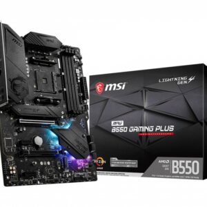 MSI MPG B550 Gaming Plus | Socket AM4 | Intel B550 | 4xDDR4 | ATX | Moederbord - Afbeelding 1