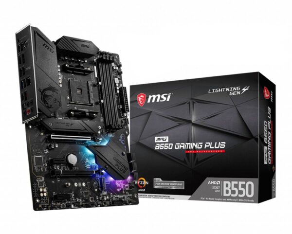 MSI MPG B550 Gaming Plus | Socket AM4 | Intel B550 | 4xDDR4 | ATX | Moederbord - 0
