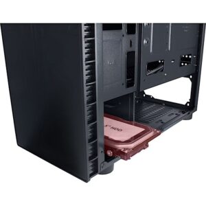 Inter-Tech CXC2 Blue Light | Midi Tower Case | Zwart - Afbeelding 4