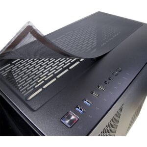 Inter-Tech C-701 Panorama | Full Tower Case | Zwart - Afbeelding 11