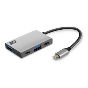 ACT AC7070 | USB-C Hub 4 Port | 2x USB-C & 2x USB-A | SuperSpeed 10 Gbit/s - Afbeelding 4