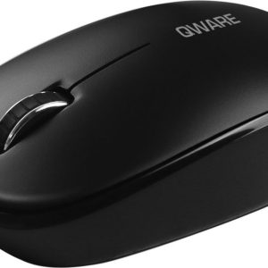QWARE Wireless Mouse Bristol Zwart - Afbeelding 1