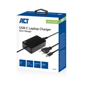 ACT AC2005 | Universele USB-C Notebook Lader | 65 Watt PDP | 2,75 Meter - Afbeelding 6