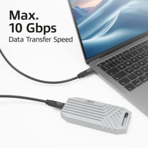 ACT AC7443 | USB 3.2 Kabel | 10Gbps | 60W | USB-C naar USB-C | 3m | Zwart - Afbeelding 4