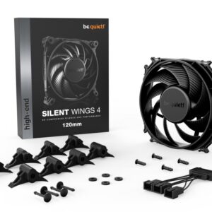 be quiet! Silent Wings 4 | 120mm Behuizingsventilator | Zwart | Single Pack (1 stuk) - Afbeelding 5