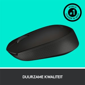 Logitech M171 | Draadloze Muis | Links- en Rechtshandig | RF | 1000 DPI | Zwart - Afbeelding 7
