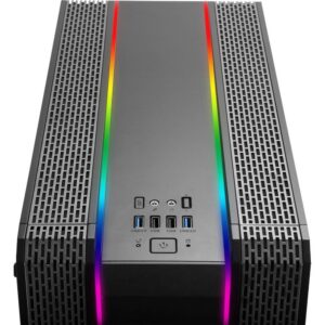 Inter-Tech S-3901 Impulse RGB | Tower Case | Zwart - Afbeelding 9