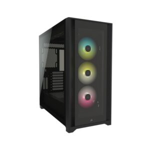 Corsair iCUE 5000X RGB | Midi Tower Case | Zwart - Afbeelding 1