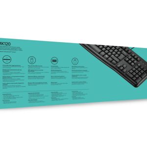 Logitech MK120 | Bedrade Muis en Toetsenbordcombo | QWERTY - Afbeelding 12