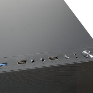 Inter-Tech A-303 Slant | Midi Tower | Zwart - Afbeelding 9