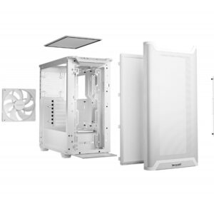 be quiet! PURE BASE 501 Airflow Window | Midi Tower Case | Wit - Afbeelding 7