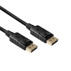 ACT AK4071 | DisplayPort 1.4 Kabel | 1.0m | Zwart - Afbeelding 1