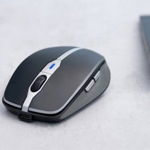 Cherry MW 9100 | Draadloze Muis | Links- en Rechtshandig | RF + Bluetooth | 2400 DPI | Zwart - Afbeelding 3