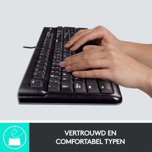 Logitech K120 | Zakelijk Bedraad Toetsenbord | QWERTY - Afbeelding 7