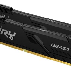 Kingston Fury Beast | 32GB 2x16GB DDR4 | 3600MHz | DIMM | CL18 | Geheugenmodule | RAM - Afbeelding 1