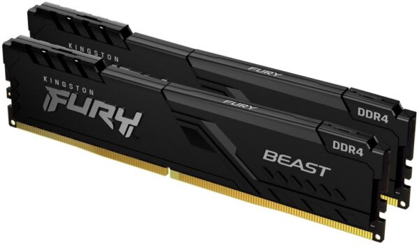 Kingston Fury Beast | 32GB 2x16GB DDR4 | 3600MHz | DIMM | CL18 | Geheugenmodule | RAM - 0
