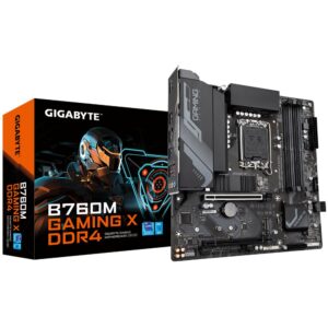 MB Gigabyte B760M GAMING X | Socket LGA 1700 | Intel B760 | 4xDDR4 | Micro-ATX | Moederbord - Afbeelding 7