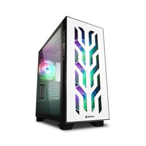 Sharkoon ELITE SHARK CA300T | Tower Behuizing | Wit - Afbeelding 1