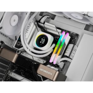 Corsair Vengeance RGB Wit | 32GB 2x16GB DDR5 | 6000MHz | DIMM | CL40 | Geheugenmodule | RAM - Afbeelding 4