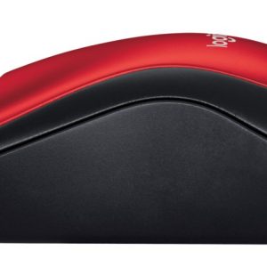 Logitech M185 | Draadloze Muis | Links- en Rechtshandig | RF | 1000 DPI | Zwart/Rood - Afbeelding 5