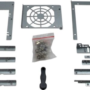 Inter-Tech 4U-4416L | Server Rack Case | Zwart/Zilver - Afbeelding 8